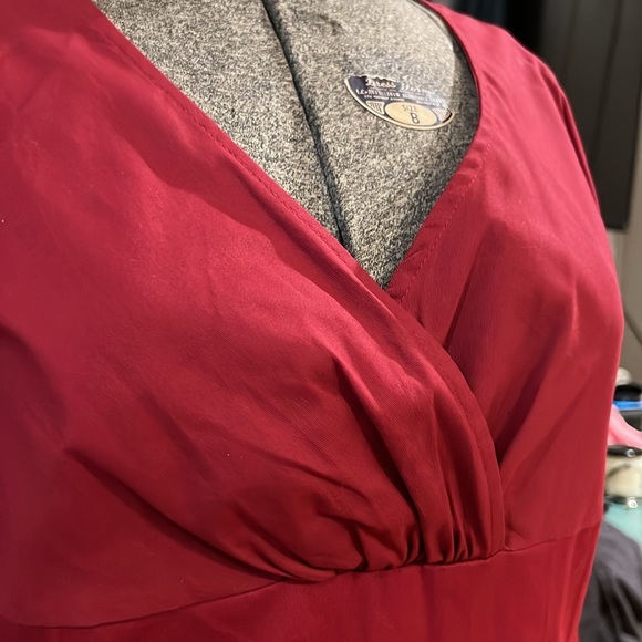 *Last Chance* Crimson MadMen style dress size 10 - Picture 5 of 6